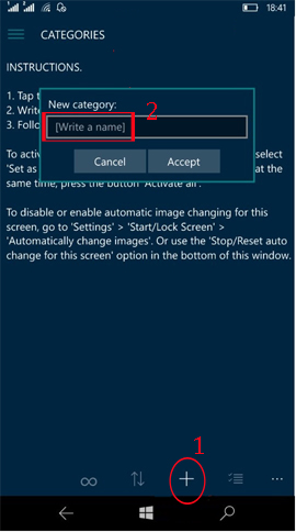Cách thay đổi hình nền khóa theo thời gian trên Windows 10 Mobile