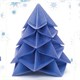 7 cách gấp cây thông Noel giấy theo phong cách origami để trang trí và làm quà tặng