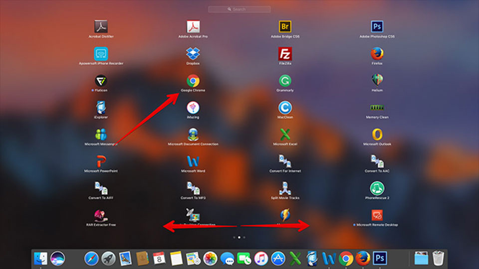 Cách sử dụng Launchpad trên macOS Sierra
