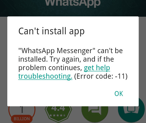 Giải mã tất cả các lỗi xuất hiện trên Google Play và cách khắc phục (Phần 3)