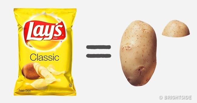 Gói khoai tây chiên cỡ nhỏ