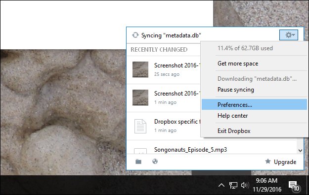 click chọn biểu tượng hình răng cưa, sau đó click chọn “Preferences” Click chọn biểu tượng hình răng cưa, sau đó click chọn “Preferences”