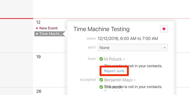Apple tung giải pháp khắc phục tình trạng spam trong iCloud Calendar