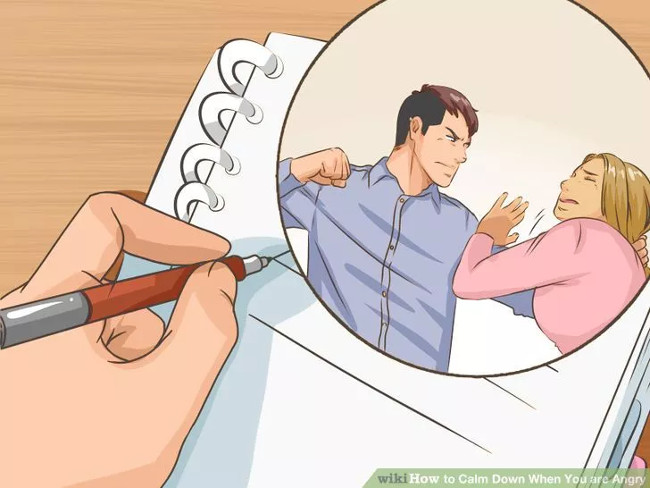  Ghi nhật ký về cơn tức giận