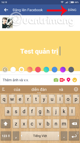 Đăng status Facebook  Cách đăng status Facebook nhiều