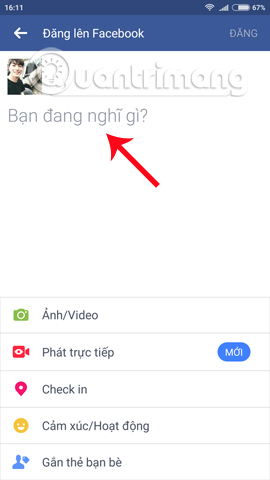 Viết trạng thái Facebook  Cách đăng status Facebook nhiều