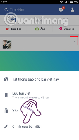 Chỉnh sửa trạng thái  Cách đăng status Facebook nhiều