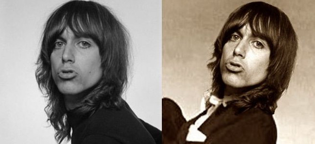 Phía bên dưới là bức ảnh gốc của nghệ sĩ Iggy Pop