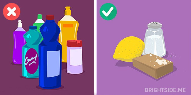 Sử dụng bột giặt hoặc nước giặt đắt tiền