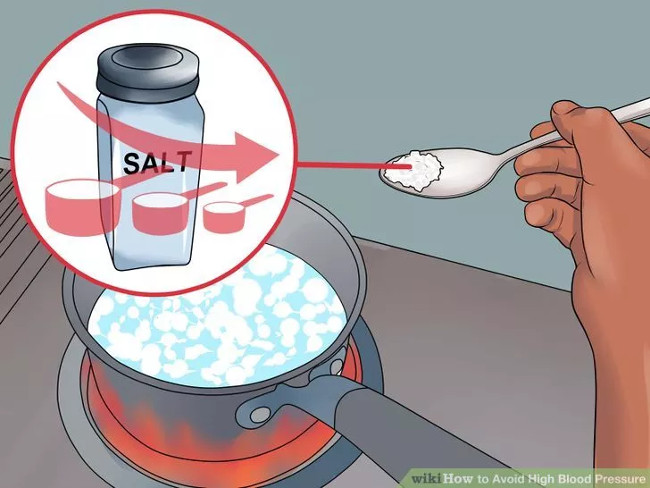 Hạn chế tiêu thụ muối