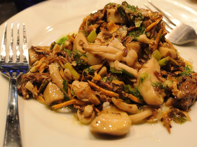 Các món ăn từ nấm 