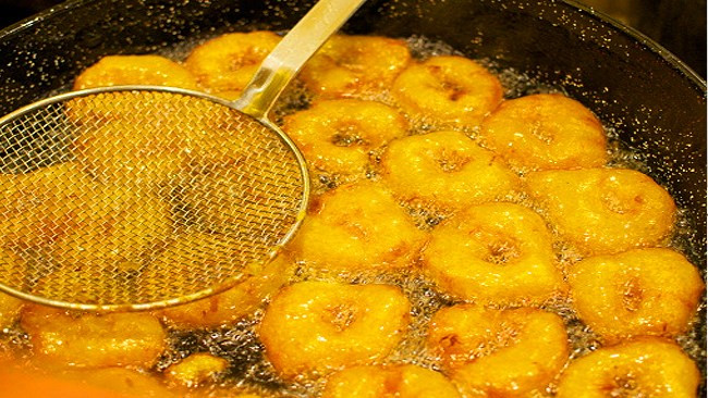 Thực phẩm chiên nhiều dầu