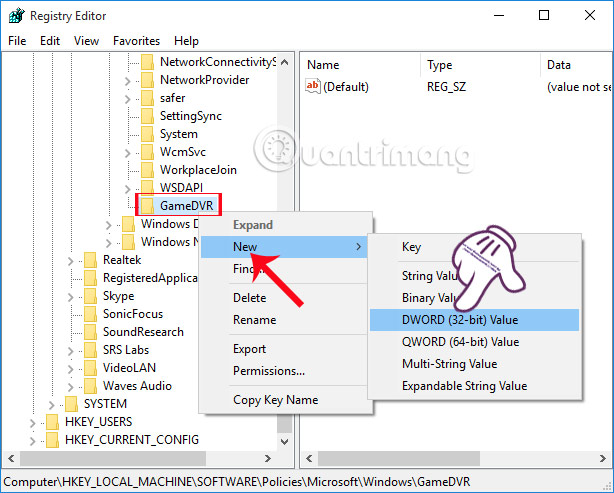 GameDVR Giảm lag, giật chơi game trên Windows 10