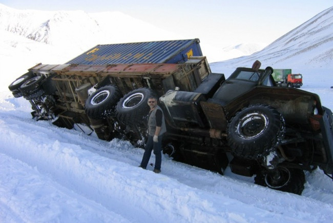 Lái xe tải đường dài