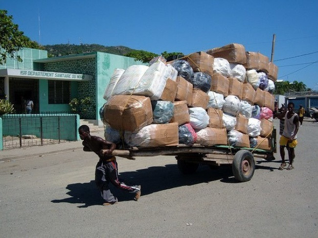 Lao động chân tay ở Haiti