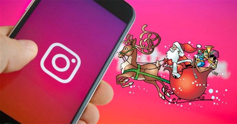 Hướng dẫn quay video Giáng sinh trên Instagram