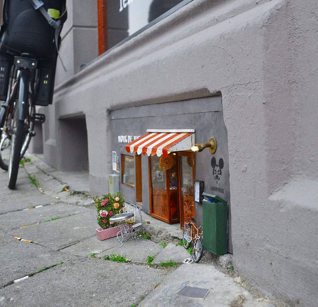 Khám phá tiệm bánh tí hon, độc đáo dành cho chuột ở Thụy Điển