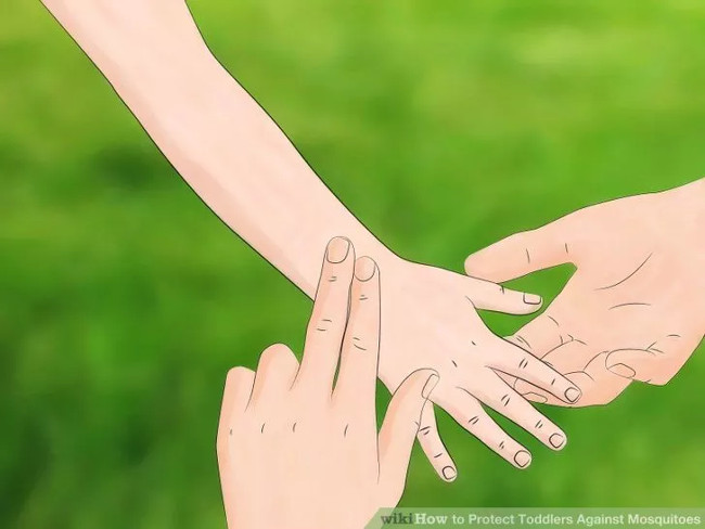 Thoa thuốc chống muỗi Thoa thuốc chống muỗi