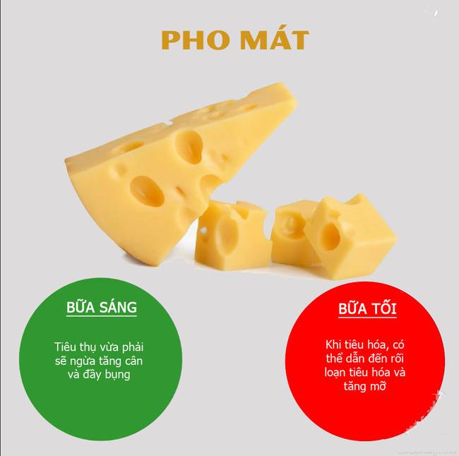 Thời điểm nên và không nên ăn pho mát Thời điểm nên và không nên ăn pho mát