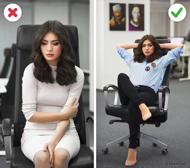 Tư thế giảm căng thẳng 