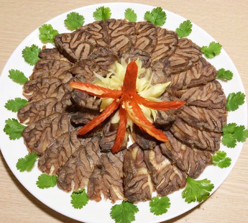 Bắp bò ngâm mắm 