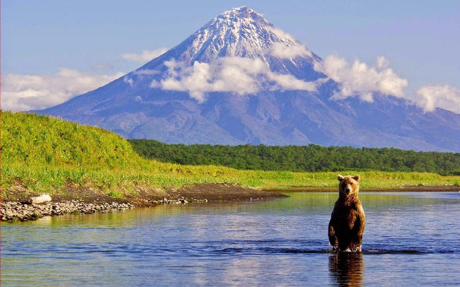 Núi lửa Kamchatka Núi lửa Kamchatka
