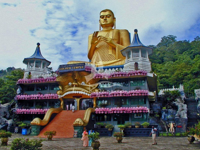 Đền vàng Dambulla Đền vàng Dambulla