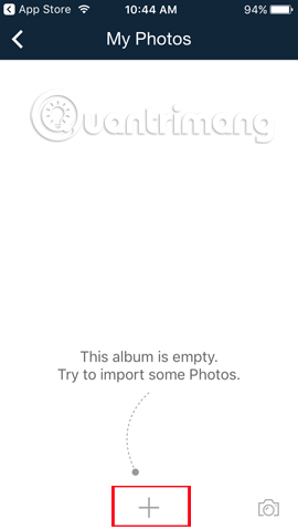 Ẩn hình ảnh thiết bị iOS bằng Vault