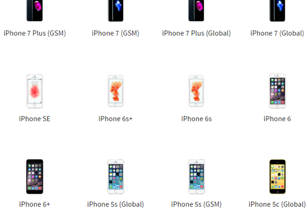 Chọn đúng phiên bản của máy  Hạ cấp từ iOS 10.2 xuống 10.1