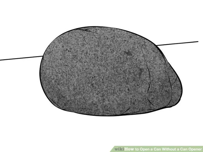 Tìm một hòn đá dẹt hoặc một miếng xi măng Tìm một hòn đá dẹt hoặc một miếng xi măng