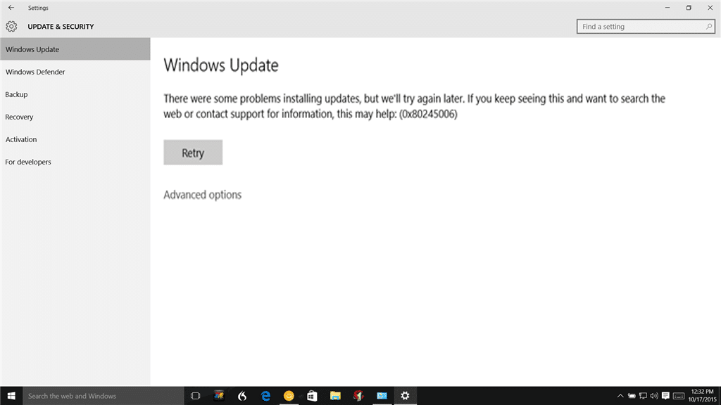 Lỗi 0x80245006 trong quá trình cập nhật Windows 7, 8 và 10, đây là cách sửa lỗi