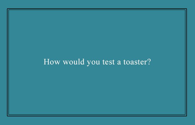 Bạn kiểm tra máy nướng bánh mì như thế nào?