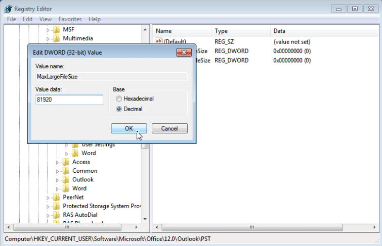 Lỗi Outlook 0x8004060C trong quá trình gửi / nhận thư, đây là cách sửa lỗi