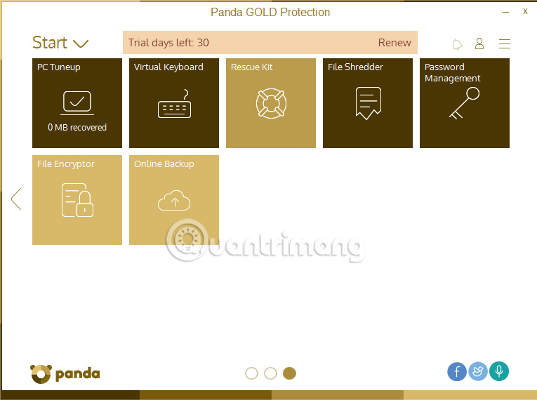 Dịch vụ của Panda Gold Protection Panda Gold Protection