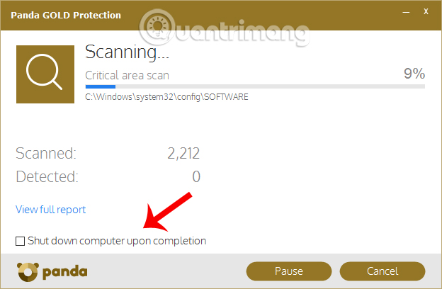 Tăng cường bảo mật Windows bằng Panda Gold Protection