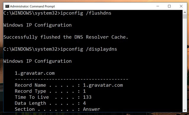Hướng dẫn xóa DNS trên Windows
