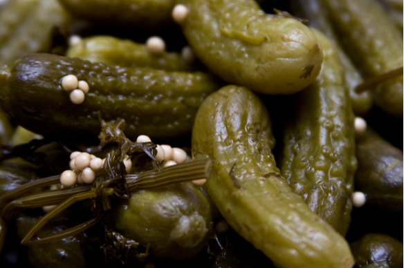 Dưa bao tử muối chống say rượu Dưa bao tử muối chống say rượu