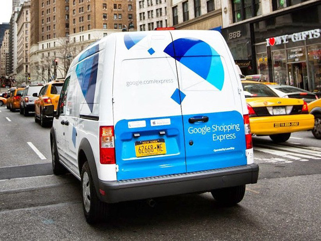 Google Express là một dịch vụ có phạm vi hoạt động lớn đến 90% lãnh thổ Mỹ Google Express là một dịch vụ có phạm vi hoạt động lớn đến 90% lãnh thổ Mỹ
