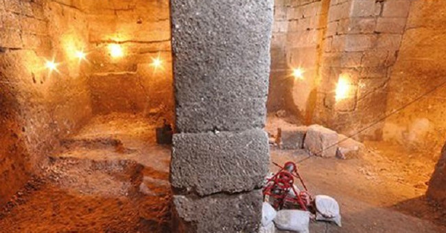 Tìm thấy bể nước cổ La Mã dưới nhà kho ở Thổ Nhĩ Kỳ