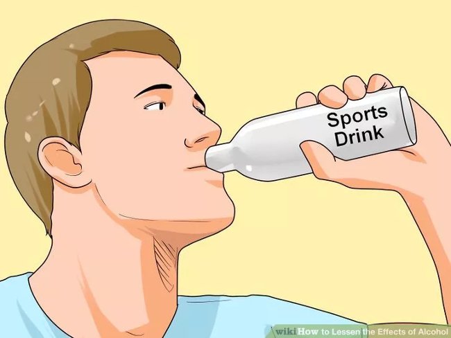 Uống nước thể thao (sports drinks)