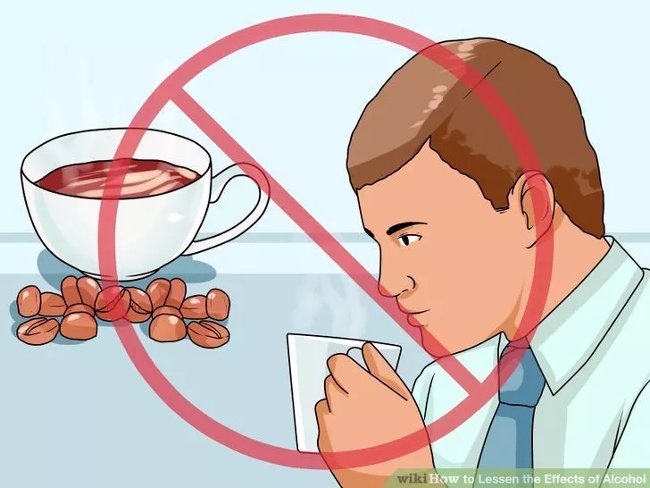 Tránh xa thức uống có chứa caffein.