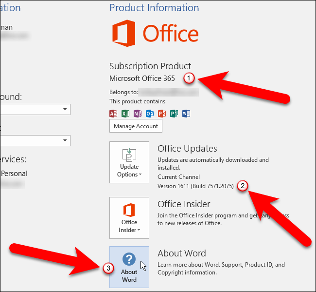 Cách kiểm tra phiên bản Microsoft Office bạn đang sử dụng là 32-bit hay 64-bit