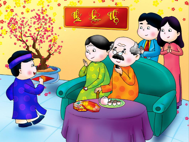 Những bài thơ chúc Tết ông bà 