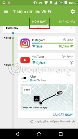 Ứng dụng truy cập 