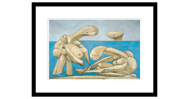 Chiêm ngưỡng tranh Picasso trên bãi biển