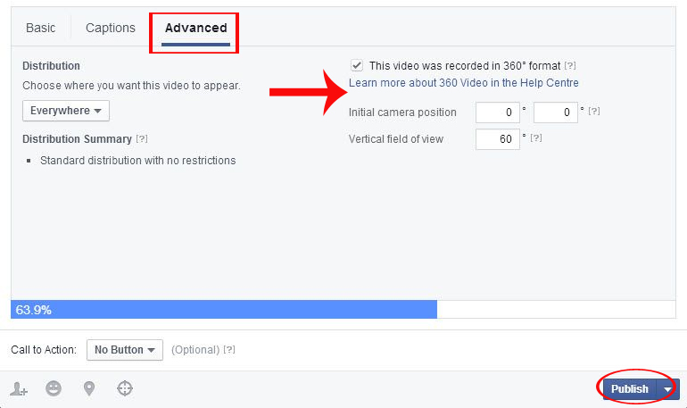 Hướng dẫn cách đăng video 360 độ lên Facebook