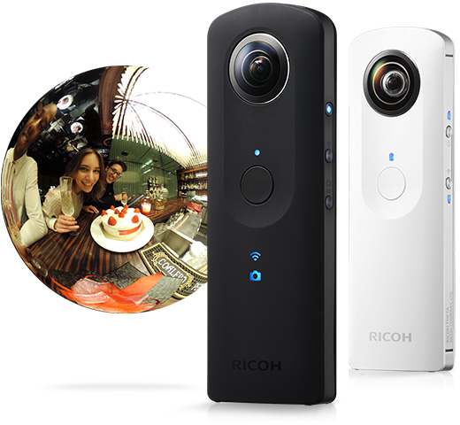 RICOH quay video 360 độ 