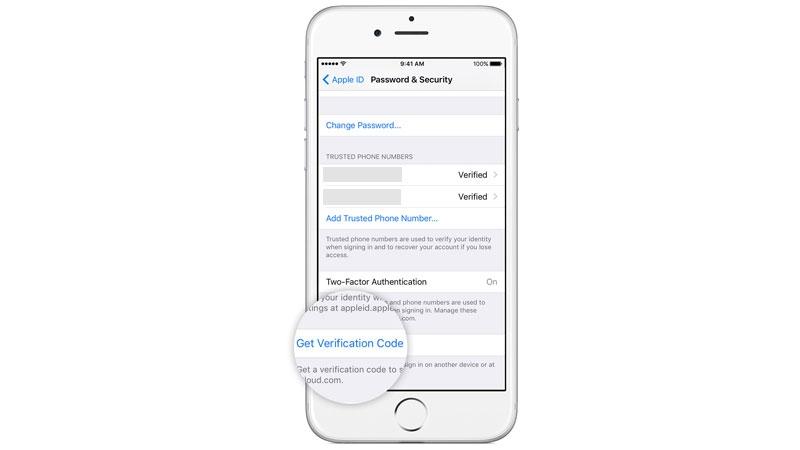 Xác thực 2 lớp tài khoản Apple ID