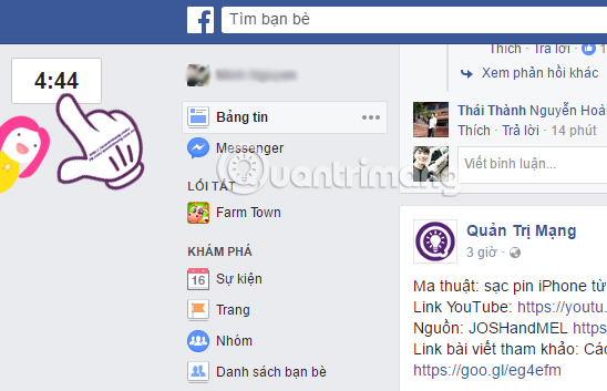 Thời gian nhắc công việc 