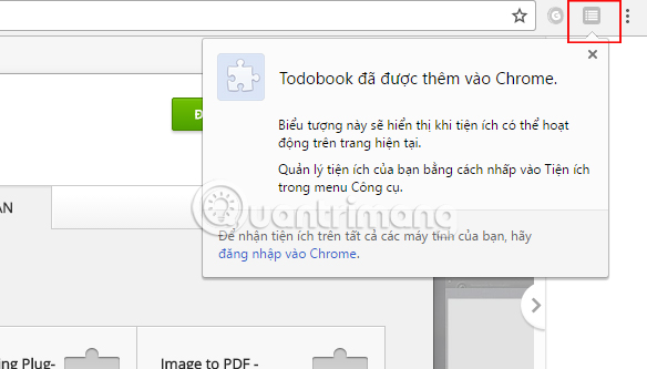 Thông báo của Todobook